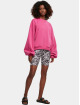 Urban Classics Pullover Ladies Oversized Triangle pink