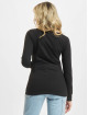 Urban Classics Pullover Ladies Wideneck Pocket schwarz