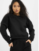 Urban Classics Pullover Short Oversized Lace Inset schwarz