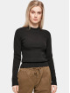 Urban Classics Pullover Ladies Rib Knit schwarz