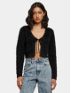 Urban Classics Puserot Tied Cropped Feather musta