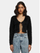 Urban Classics Puserot Tied Cropped Feather musta