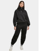 Urban Classics Puserot Ladies Oversized High Neck Troyer Crew musta