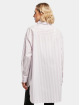 Urban Classics Puserot/Tunikat Ladies Oversized Stripe valkoinen