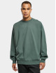 Urban Classics Puserot Heavy Terry Garment Dye Crew vihreä