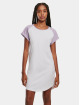 Urban Classics Robe Ladies Contrast Raglan blanc