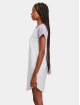 Urban Classics Robe Ladies Contrast Raglan blanc
