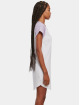 Urban Classics Robe Ladies Contrast Raglan blanc