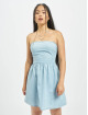 Urban Classics Robe Bandeau bleu