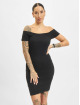 Urban Classics Robe Off Shoulder Rib noir