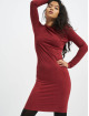 Urban Classics Robe Ladies Peached Rib LS rouge