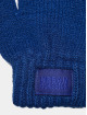 Urban Classics Rukavice Knit Kids modrá
