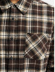 Urban Classics Shirt Checked Roots brown
