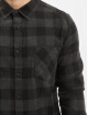 Urban Classics Shirt Checked Flanell grey