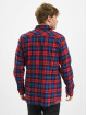 Urban Classics Shirt Checked Flanell red