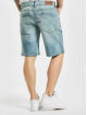 Urban Classics Short Relaxed Fit Jean blue