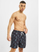 Urban Classics Short de bain Pattern bleu