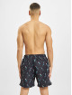 Urban Classics Short de bain Pattern bleu