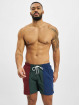 Urban Classics Short de bain 3-Tone rouge