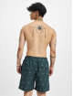 Urban Classics Short de bain Embroidery Swim vert