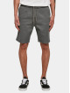 Urban Classics Short Stretch Twill Jogger gris