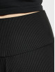 Urban Classics Short High Waist Shiny Rib Cycle noir