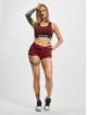 Urban Classics Short Ladies Zebra red