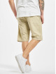 Urban Classics Shorts Straight Leg Chino With Belt beige