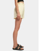 Urban Classics shorts Ladies Viscose Satin Resort geel