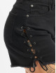 Urban Classics Shorts Lace Up Highwaist svart