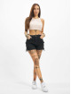 Urban Classics Shorts Lace Up Highwaist svart