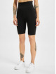 Urban Classics shorts Ladies High Waist Cycle 2-Pack zwart