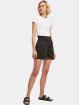 Urban Classics shorts Ladies Paperbag zwart