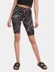 Urban Classics shorts Ladies Aop Cycle Shorts zwart