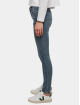 Urban Classics Skinny jeans Ladies Mid Waist blauw