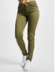 Urban Classics Skinny Jeans Ladies oliwkowy