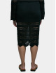 Urban Classics Skirt Ladies 3/4 Crochet Knit black
