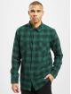 Urban Classics Skjorter Checked 7 Flanell grøn