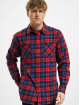 Urban Classics Skjorter Checked Flanell red