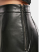 Urban Classics Skjørt Ladies Synthetic Leather Midi svart