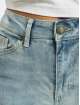 Urban Classics Slim Fit Jeans Ladies High Waist blue