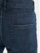 Urban Classics Slim Fit Jeans Knee Cut blå