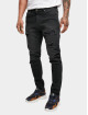 Urban Classics Slim Fit Jeans Heavy Destroyed nero