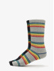 Urban Classics Socken Rainbow Stripes Socks 2-Pack schwarz