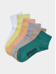 Urban Classics Sokken High Sneaker 6-Pack bont