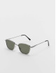 Urban Classics Sonnenbrille Sunglasses Kalymnos With Chain silberfarben