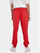 Urban Classics Spodnie do joggingu Basic czerwony
