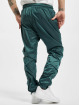 Urban Classics Spodnie do joggingu Jacquard zielony