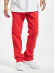 Urban Classics Spodnie wizytowe Basic czerwony