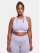 Urban Classics Sports Bra Ladies High Neck Tech purple